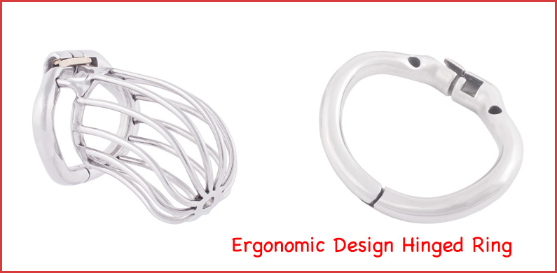 Ergonomic Design Hinged Ring