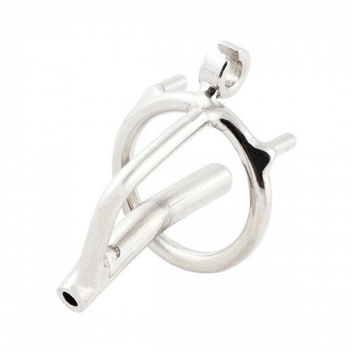 TERNENCE Male Chastity Cage Device Belt Stainless Steel Urethral Tube Cage (only cages do not include rings and locks)